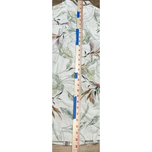Tori Richard Hawaiian Men's‎  Medium Button Up Short Sleeve, Silk Linen Blend - Picture 7 of 8